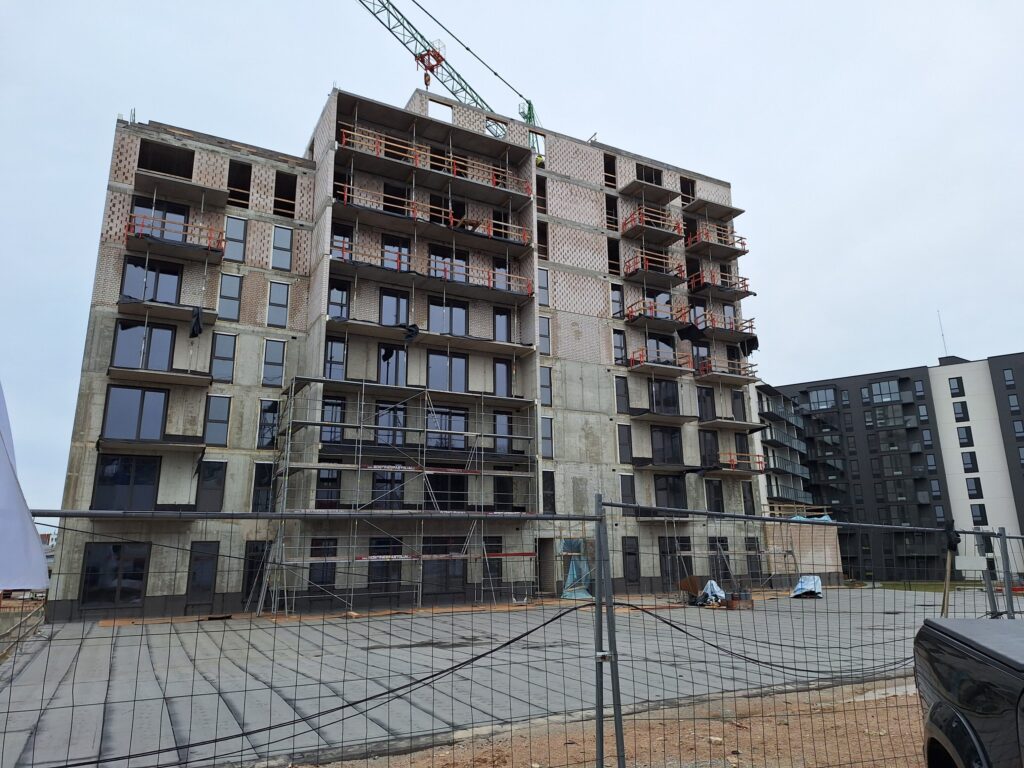 CITUS Kaip Niujorke 1 etapas (Riterių g. 12) - Korterelamu - ehituse fotod