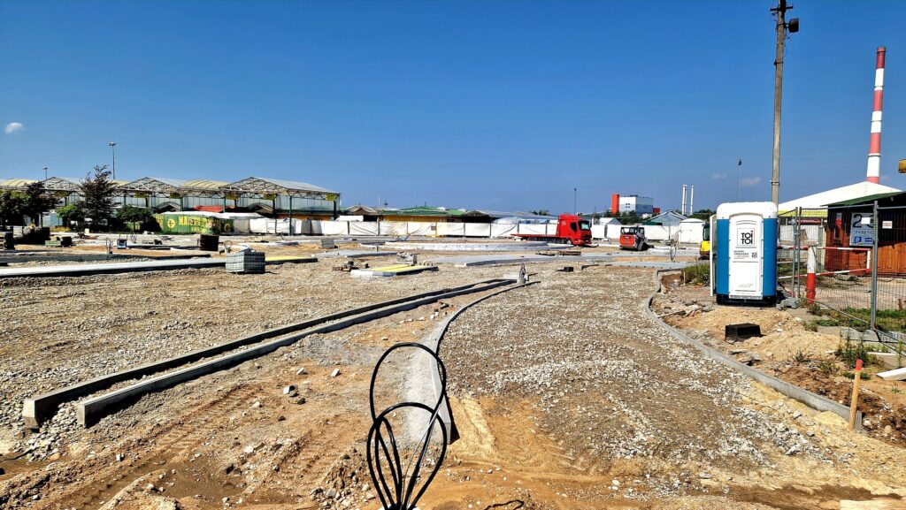 Paneriškių gatvės atkarpa iki Gariūnų g (Paneriškių g.) - Bike path, Street - construction photos