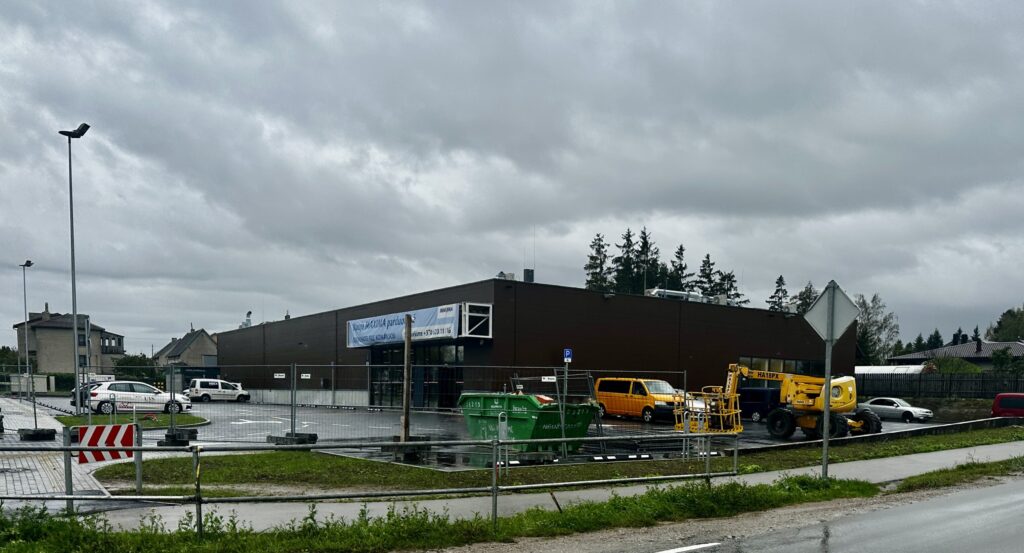 MAXIMA Žalioji g. (Žalioji g. 36, Gindulių k.) - Food store - construction photos