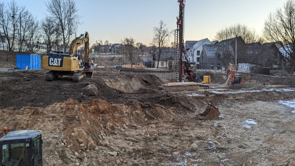 PAUPYS 10 etapas (Aukštaičių g. 31) - Multi apartment - construction photos