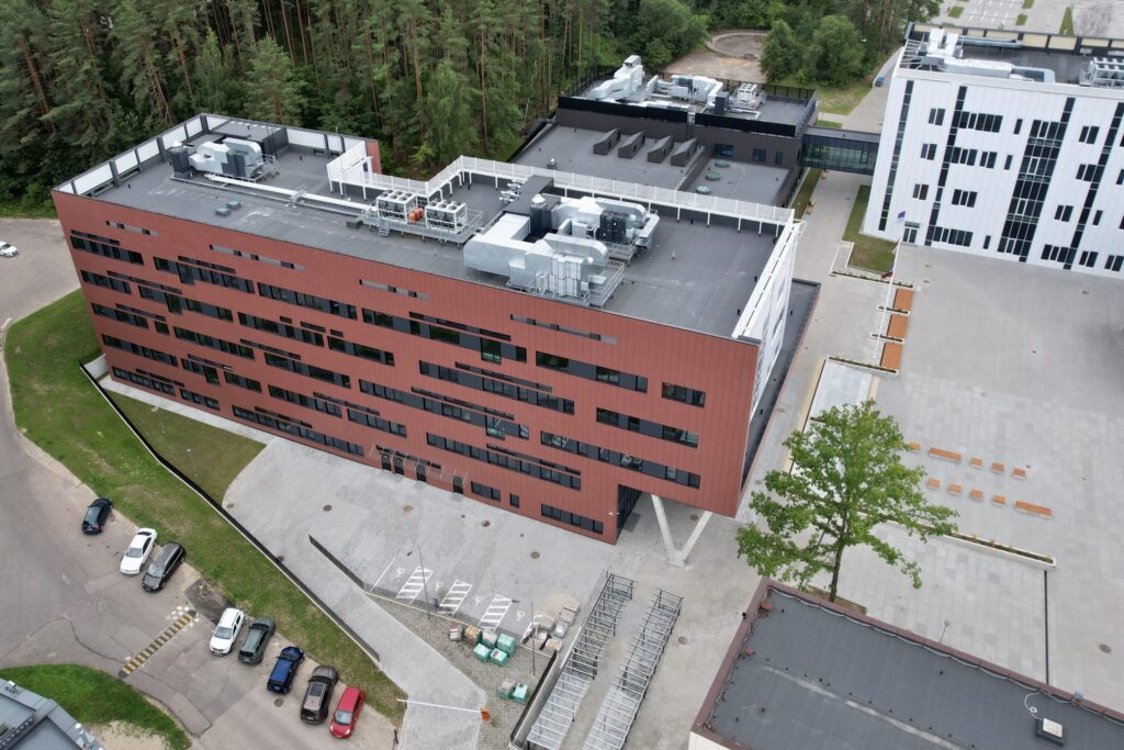 VGTU Elektronikos, Mechanikos ir Transporto inžinerijos fakultetų mokomasis korpusas (Plytinės g. 25-2) - Higher education - construction photos