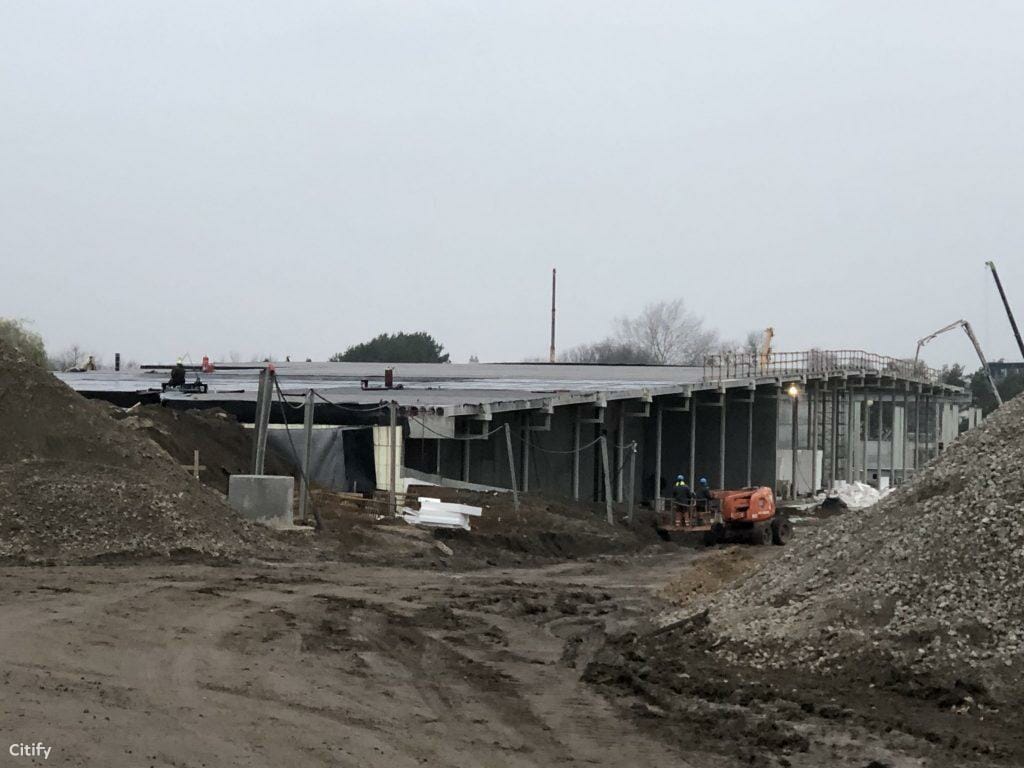 Mokslo sala (Karaliaus Mindaugo pr. 50) - Museum - construction photos