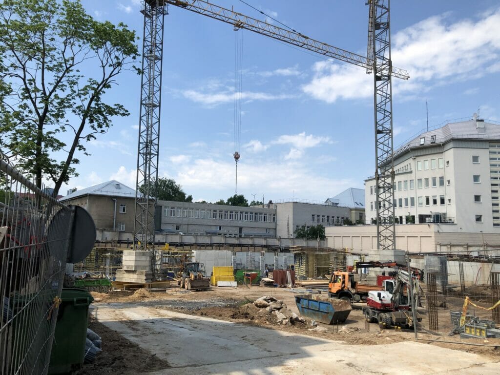 Algirdo 3 (Algirdo g. 3) - Multi apartment - construction photos