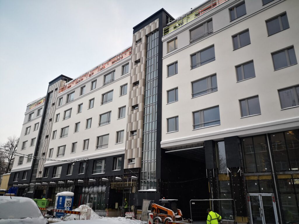 Lumi mājas - Tērbatas 72 (Tērbatas iela 72) - Daugiabutis - statybų nuotraukos