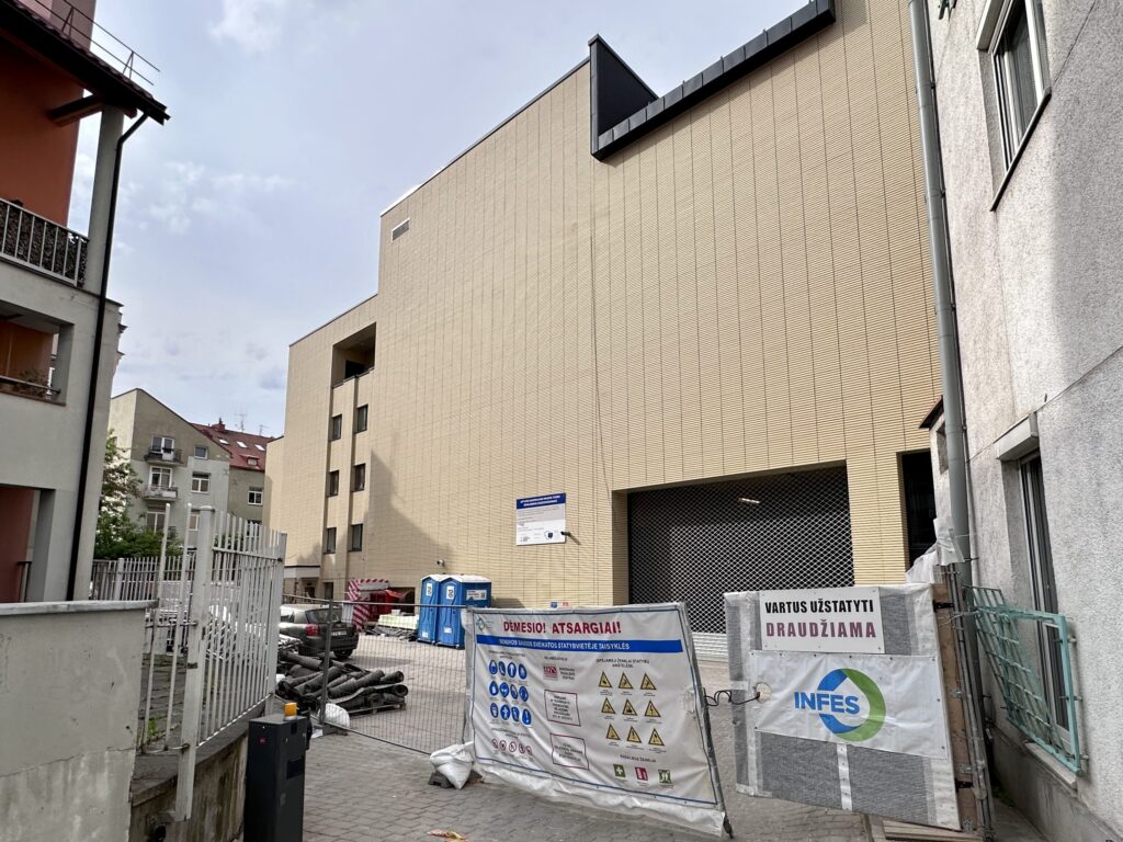 Lietuvos nacionalinis dramos teatras (Gedimino pr. 4) - Cultural center - construction photos