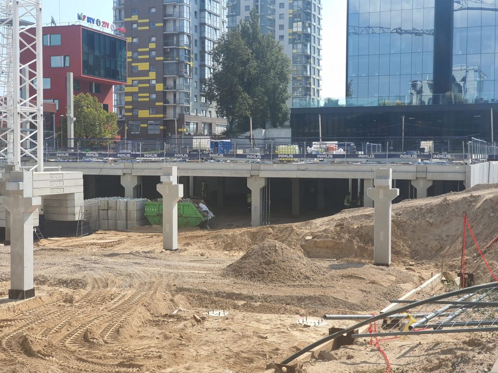 PC PIKAS (Ukmergės g. 221) - Shopping center - construction photos