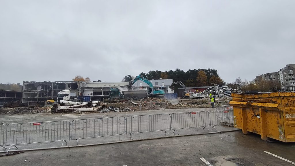 PC Mada rekonstrukcija (Viršuliškių g. 40, 42) - Shopping center - construction photos