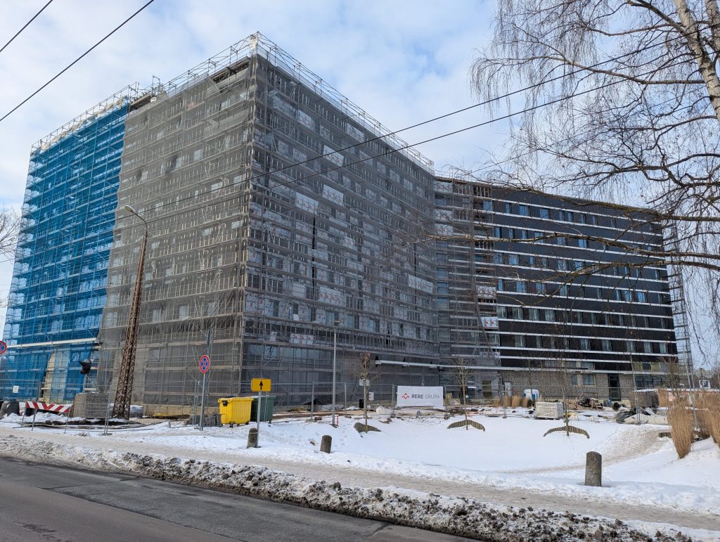 Latvijas Universitātes Akadēmiskais centrs - 3.kārta - Rakstu māja (Jelgavas iela 1) - Higher education - construction photos