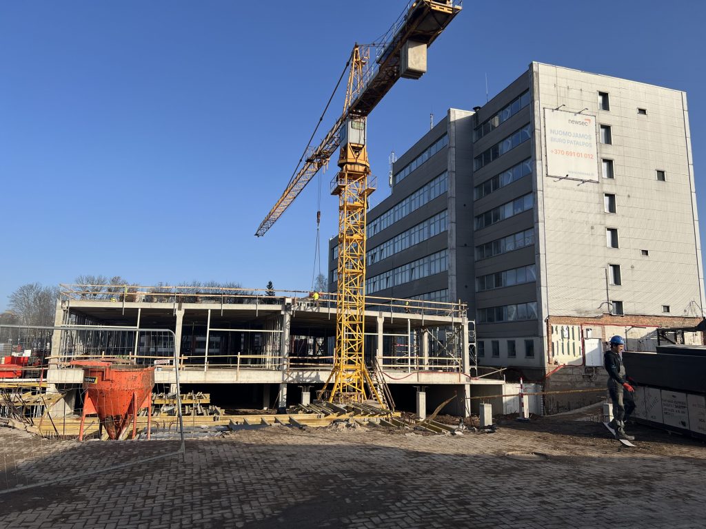 Taikos pr. 54 (Taikos pr. 54) - Büroohoone, Kaubanduskeskus - ehituse fotod