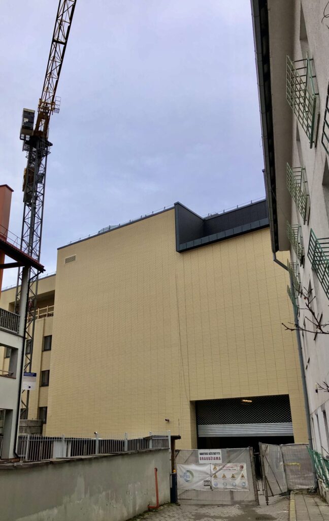 Lietuvos nacionalinis dramos teatras (Gedimino pr. 4) - Cultural center - construction photos