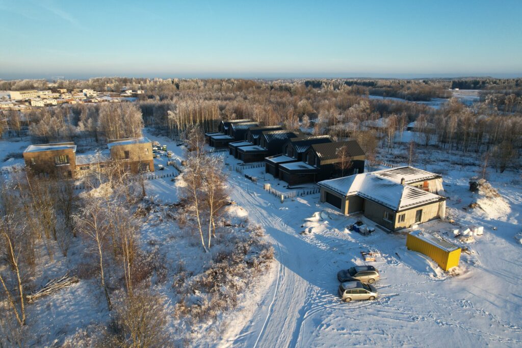 Ernesto Galvanausko g. 8, 9, 11, 13 (Ernesto Galvanausko g. 8, 9, 11, 13) - Row housing - construction photos