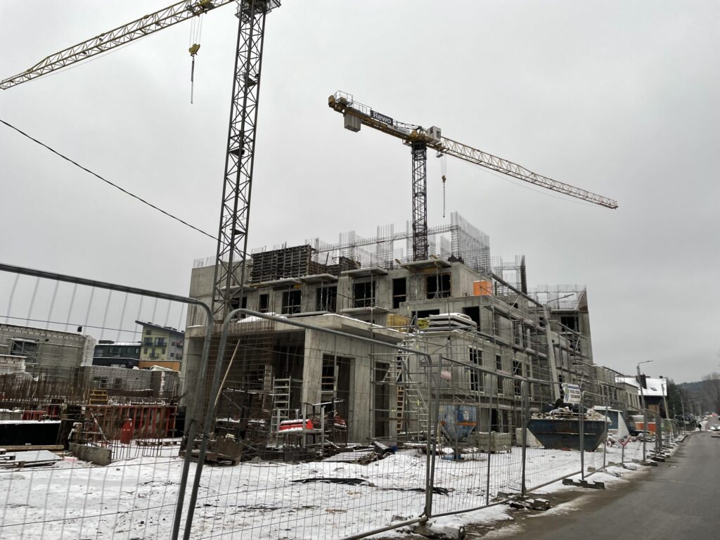 Žvėryno City (Paribio g. 12) - Multi apartment - construction photos