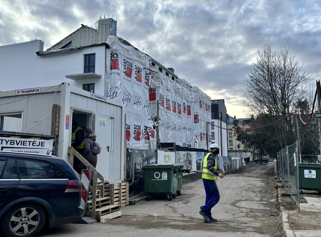 Parko namai 3 etapas (Krėvos g. 6) - Multi apartment - construction photos