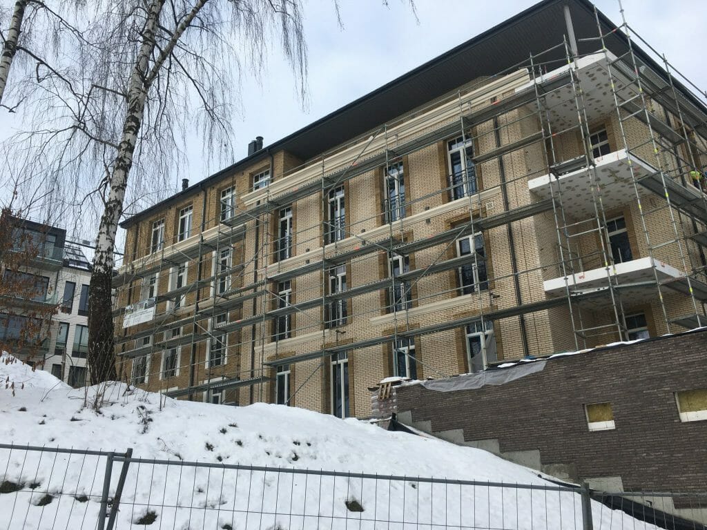 Mindaugo rezidencija (Mindaugo g. 12A) - Multi apartment - construction photos