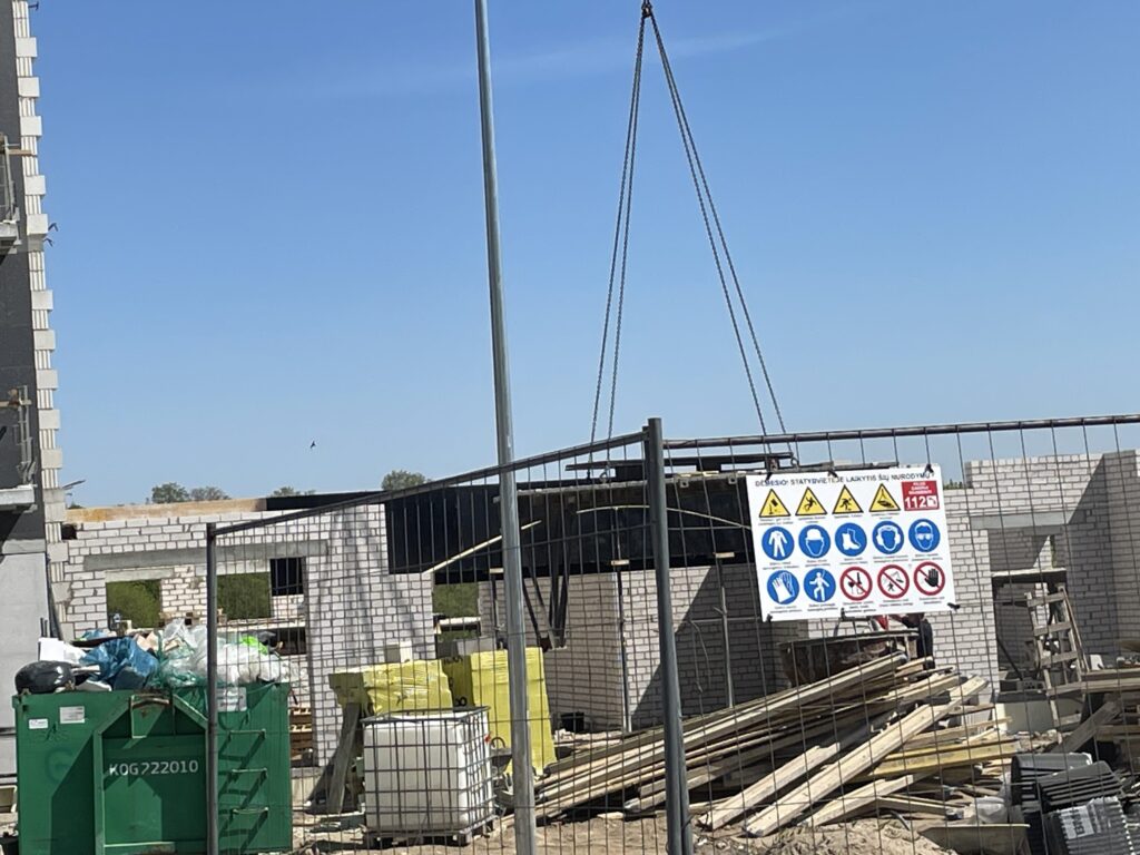 Klaipėdos Holivudas 2 etapas (J, I, H namai) (Kretingos g. 10) - Daugiabutis - statybų nuotraukos