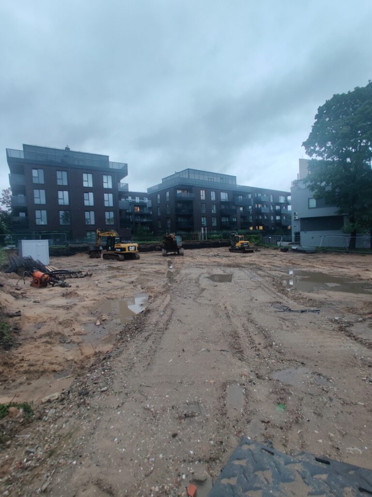 Summos (Lapių g. 3) - Office center - construction photos