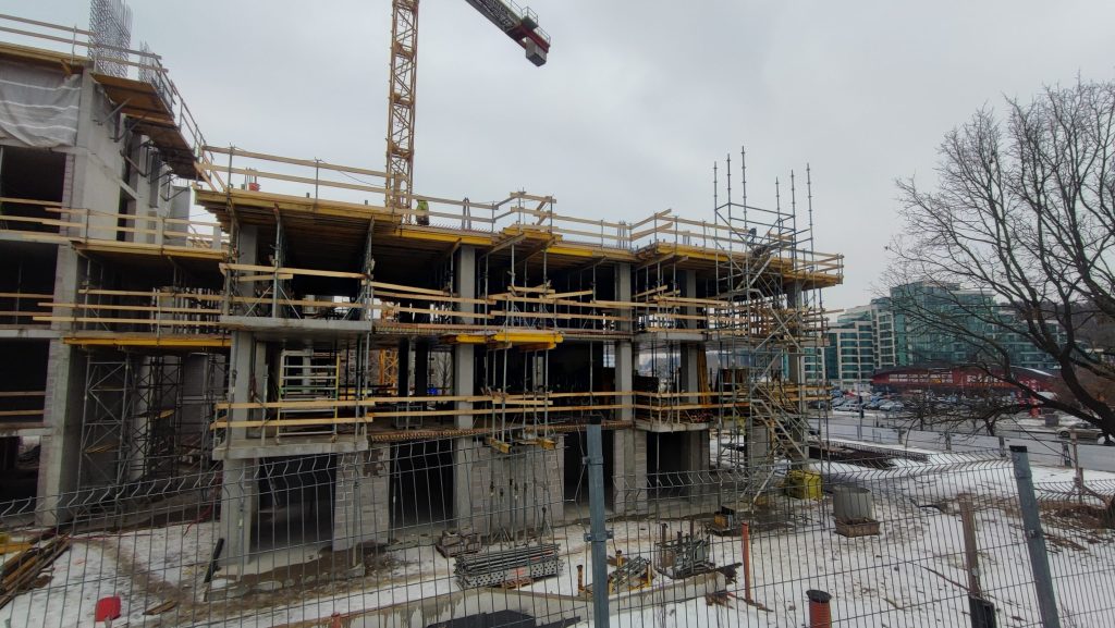 RIGO (Rygos g. 11A) - Multi apartment - construction photos