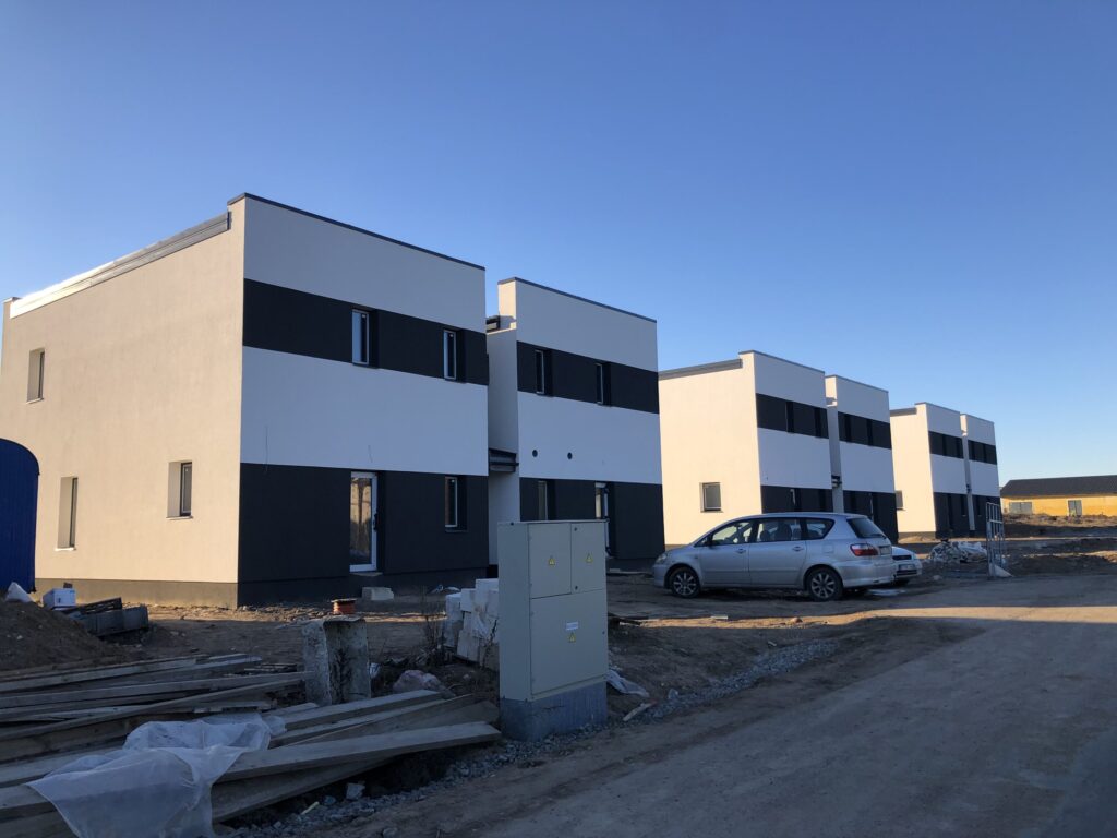 Užutrakio g. 34, 36, 38 (Užutrakio g. 34, 36, 38) - Row housing - construction photos