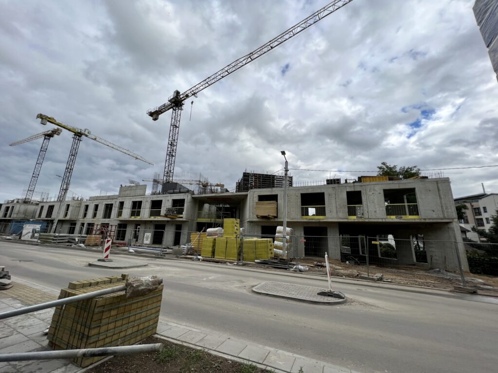 Žvėryno City (Paribio g. 12) - Multi apartment - construction photos