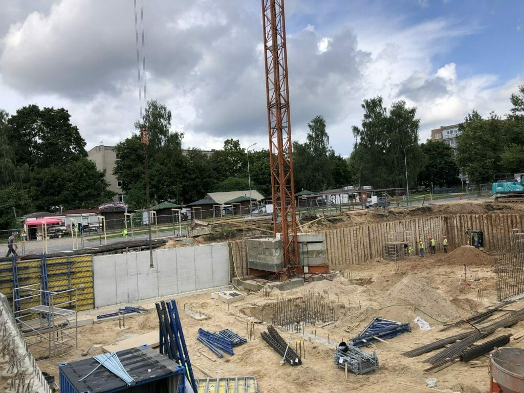 Kapsų 3 (Kapsų g. 3) - Multi apartment - construction photos