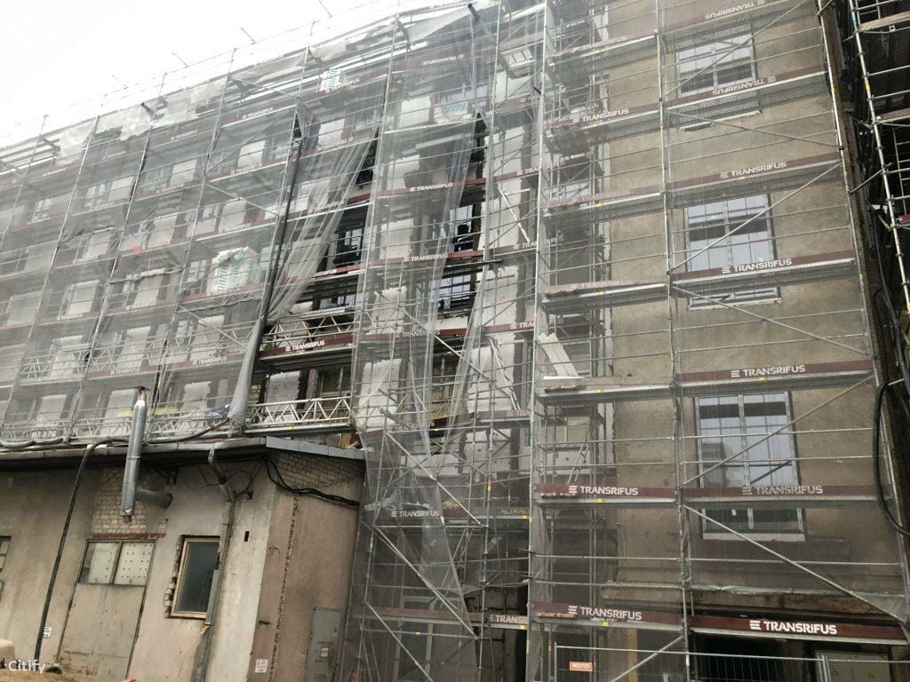 CITUS Radio City I etapas (Nida ir Banga) (Žemaičių g. 31) - Lofts - construction photos