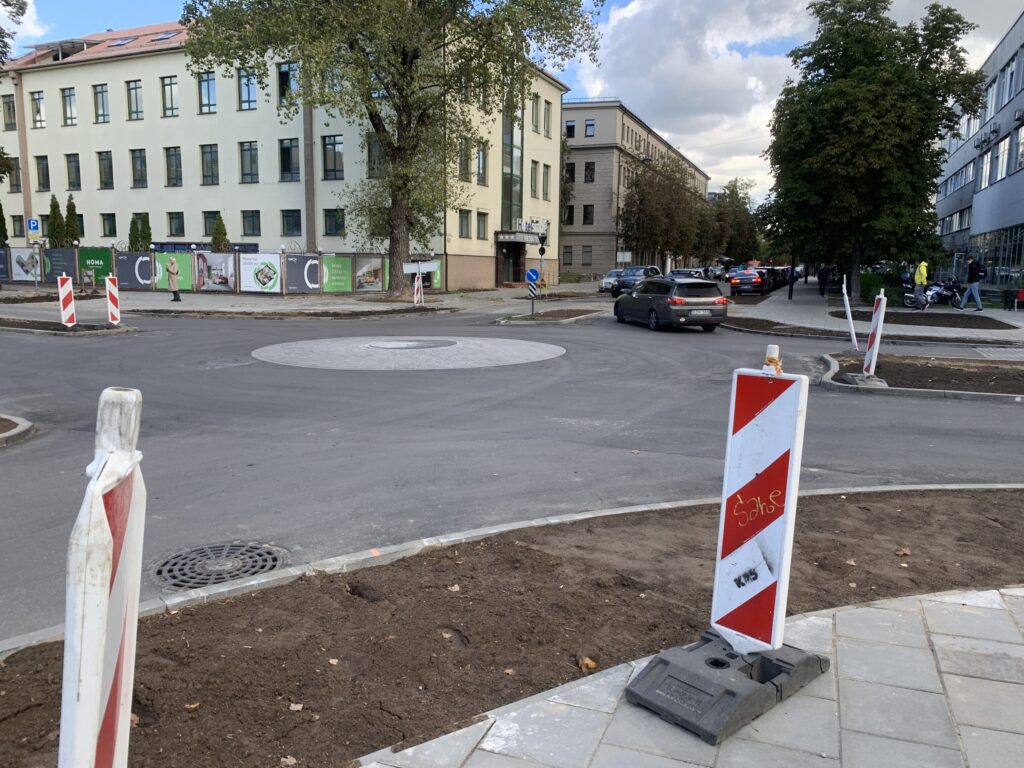 Ramaus eismo T. Ševčenkos g. (T. Ševčenkos g.) - Street - construction photos