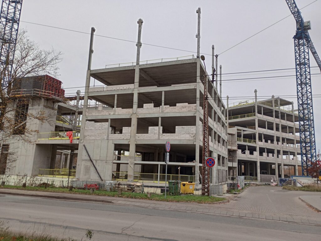 Latvijas Universitātes Akadēmiskais centrs - 3.kārta - Rakstu māja (Jelgavas iela 1) - Higher education - construction photos