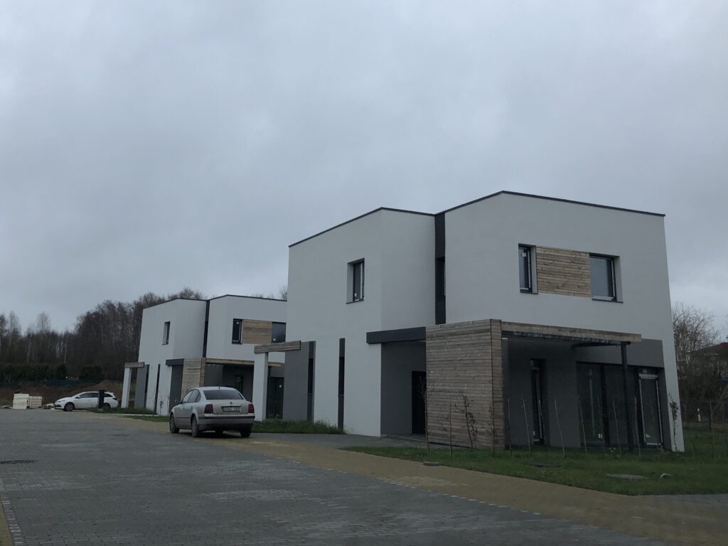 Pupojų parkas 2 etapas (namai 4 - 9) (Skaisterių g. 9, 11, 13, 15, 17, 19) - Row housing - construction photos