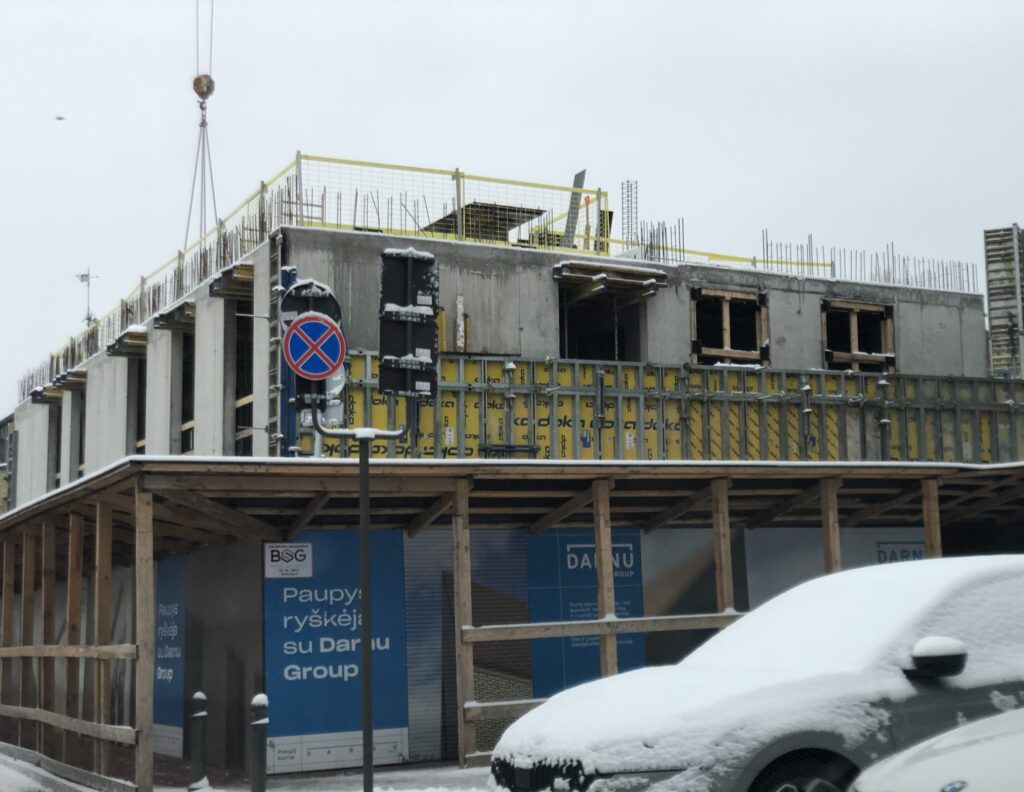 PAUPYS 8 etapas (Aukštaičių g. 2) - Daugiabutis, Verslo centras - statybų nuotraukos