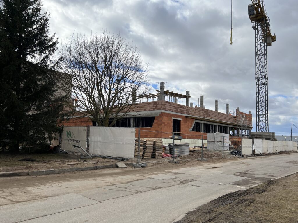 Kauno klinikų Branduolinių medicinos tyrimų centras (Eivenių g. 2) - Hospital - construction photos