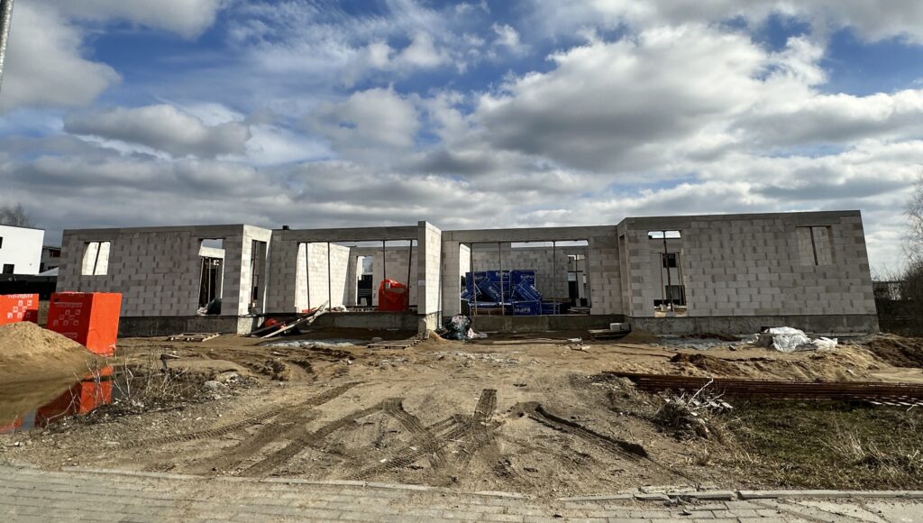Užutrakio g. 11, 13 (Užutrakio g. 11, 13) - Row housing - construction photos