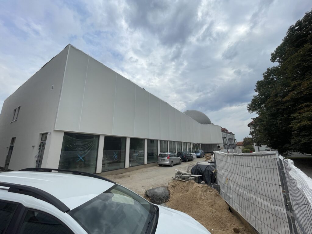 Vilniaus STEAM centras (Konstitucijos pr. 12A) - Primary and secondary education - construction photos