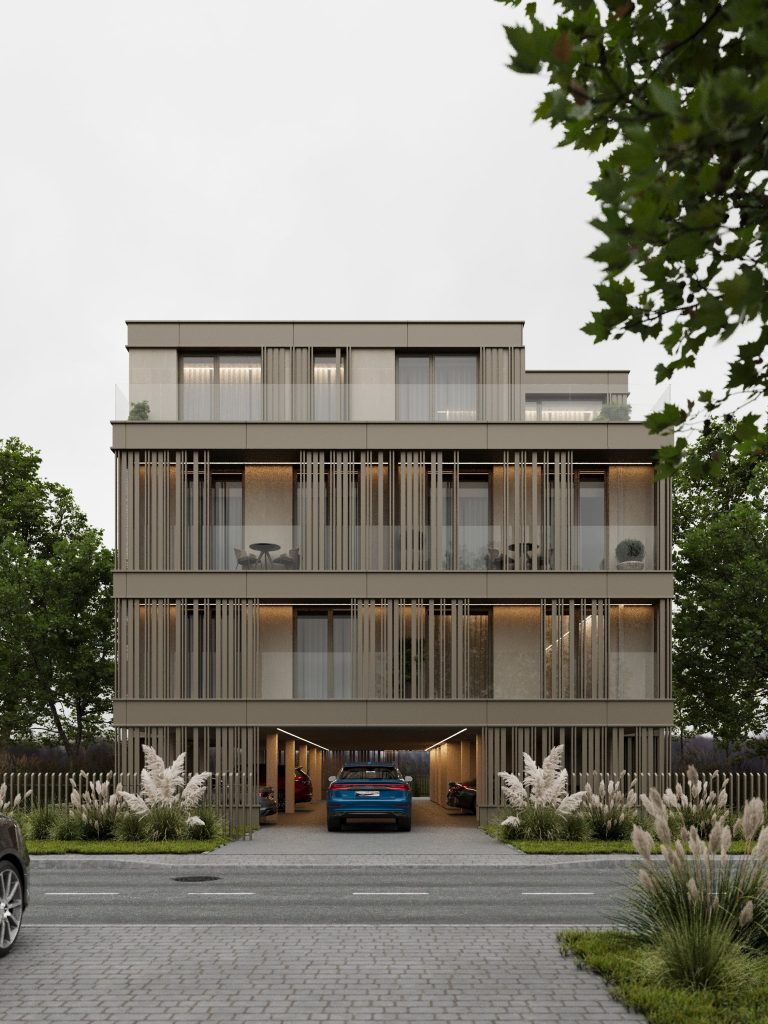 Uosio g. 13 (Uosio g. 13) - Multi apartment - visualization