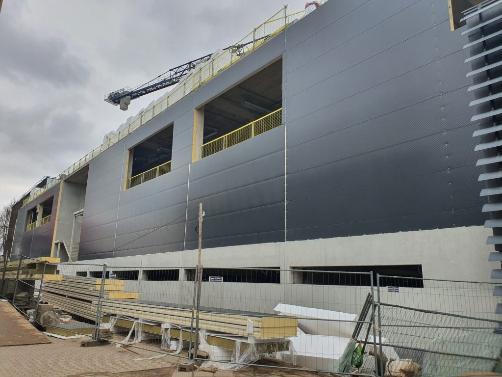 PC PIKAS (Ukmergės g. 221) - Shopping center - construction photos