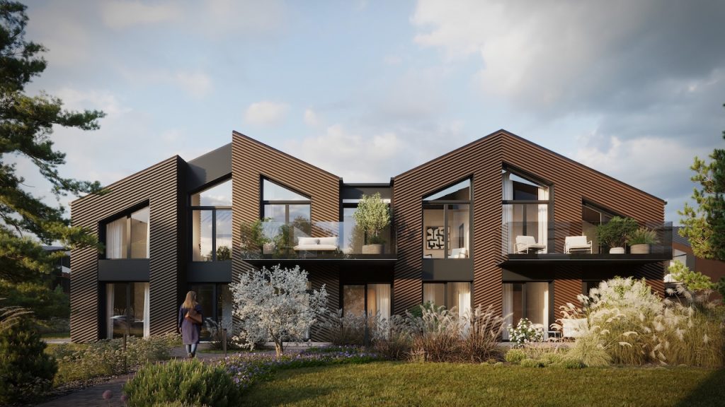 Ritmai 1 etapas | namai A, B, C, H, I (Vaivorykštės g. 4) - Korterelamu - visuaalne