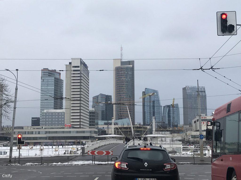 Artery (Konstitucijos pr. 18B) - Biroju centrs - būvdarbu attēli