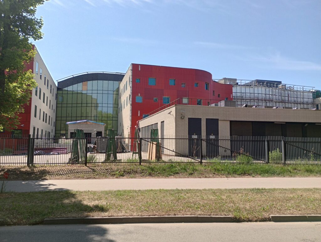Paula Stradiņa klīniskās universitātes slimnīcas A korpuss II kārta (Pilsoņu iela 13) - Hospital - construction photos