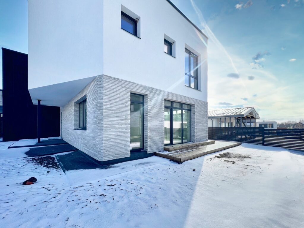 Armėnų namai (Armėnų g. 2, 14, 19 / Savičiūnų g. 3, 5, 7) - Row housing - construction photos