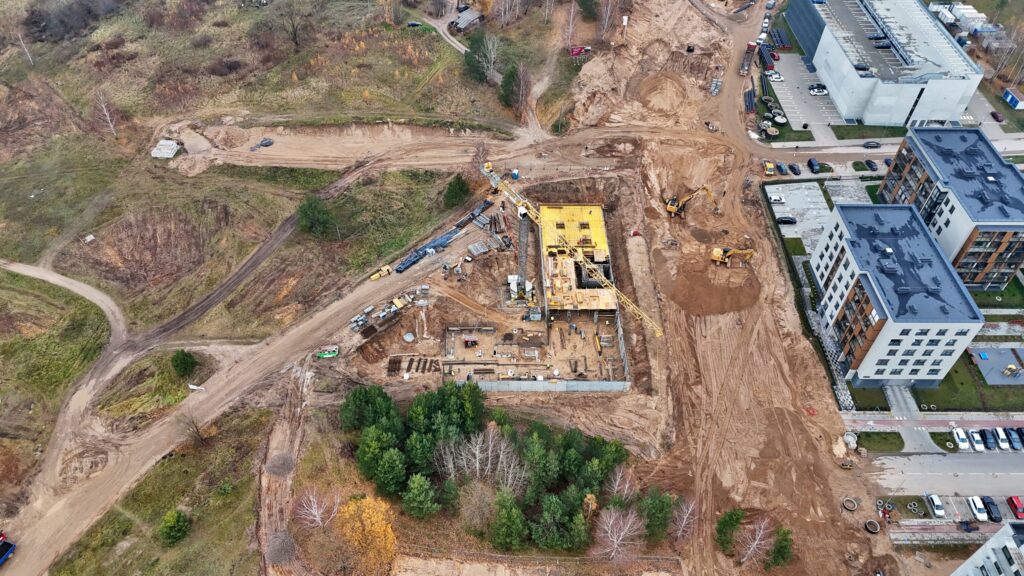 GyvenkiM29 (M. Mažvydo g. 29) - Multi apartment - construction photos