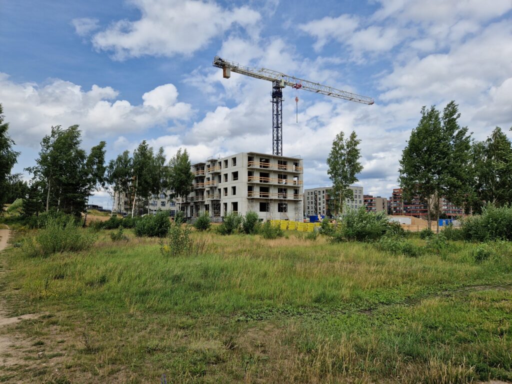 Martyno namai 3 etapas (A korpusas) (M. Mažvydo g. 30) - Multi apartment - construction photos