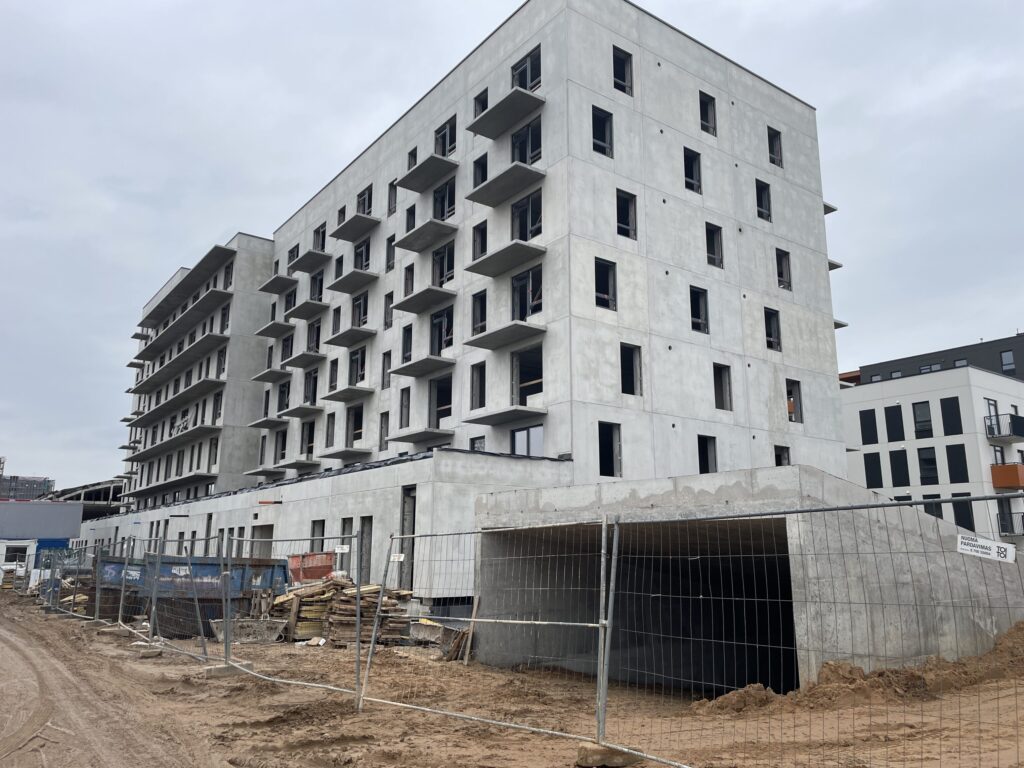 Hill City 2 etapas (Kalvarijų g. 137) - Korterelamu - ehituse fotod