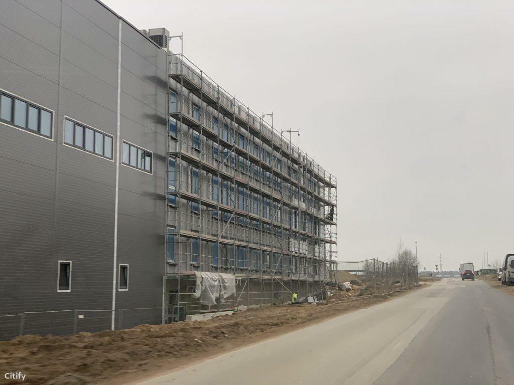 WESTHUB (B. Brazdžionio g. 29) - Laohoone - ehituse fotod