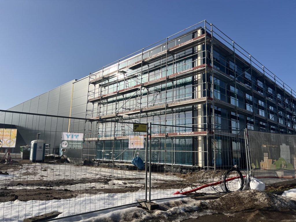 Lemora sandėlis (Taikos pr. 116O) - Warehouse / Distribution center - construction photos