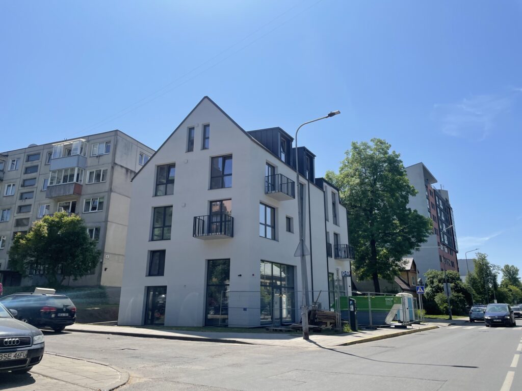 Vingio apartamentai (S. Konarskio g. 6A) - Daugiabutis - statybų nuotraukos