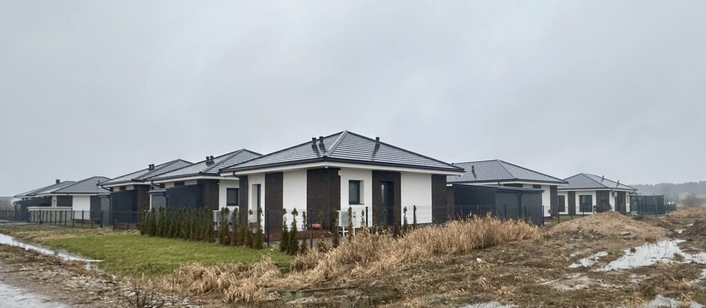 Vaivorykštės g. 37 (Vaivorykštės g. 37) - Private house community - construction photos