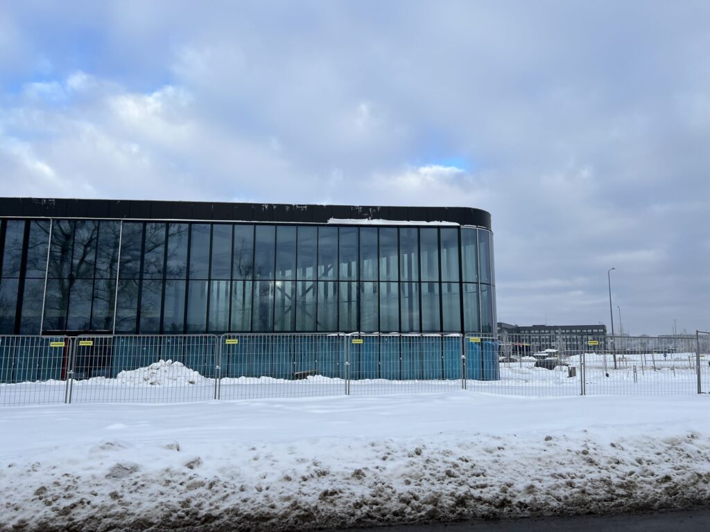 Senosios Pilaitės kel. 1 (Senosios Pilaitės kel. 1) - Shopping center - construction photos