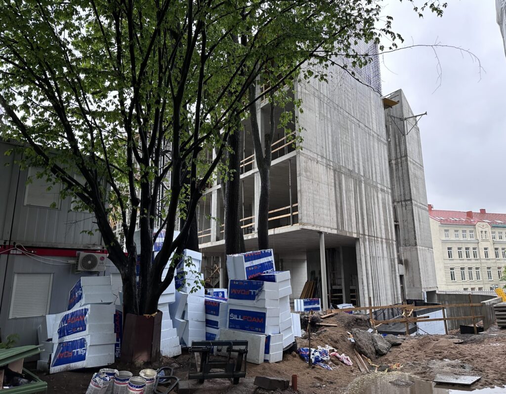 Balstogės universitetas (Aguonų g. 22) - Higher education - construction photos