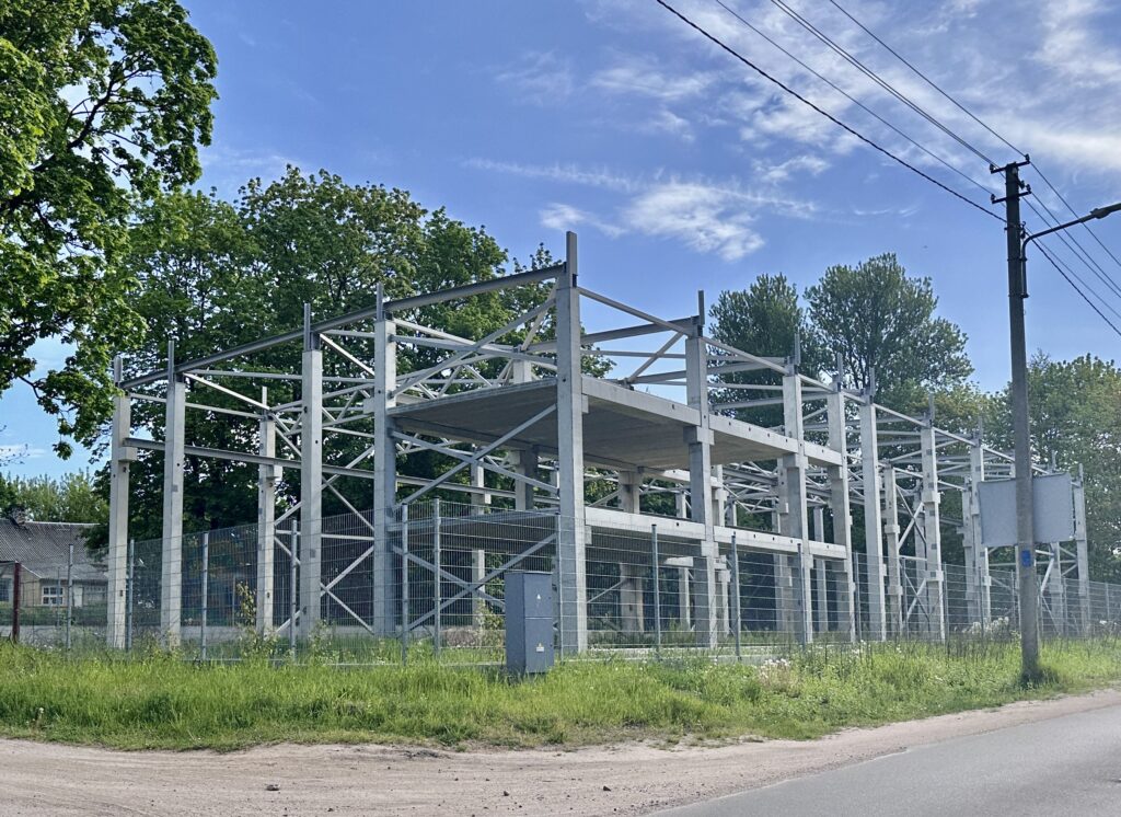 Pramonės g. 40 (Pramonės g. 40) - Showroom / Service center - construction photos