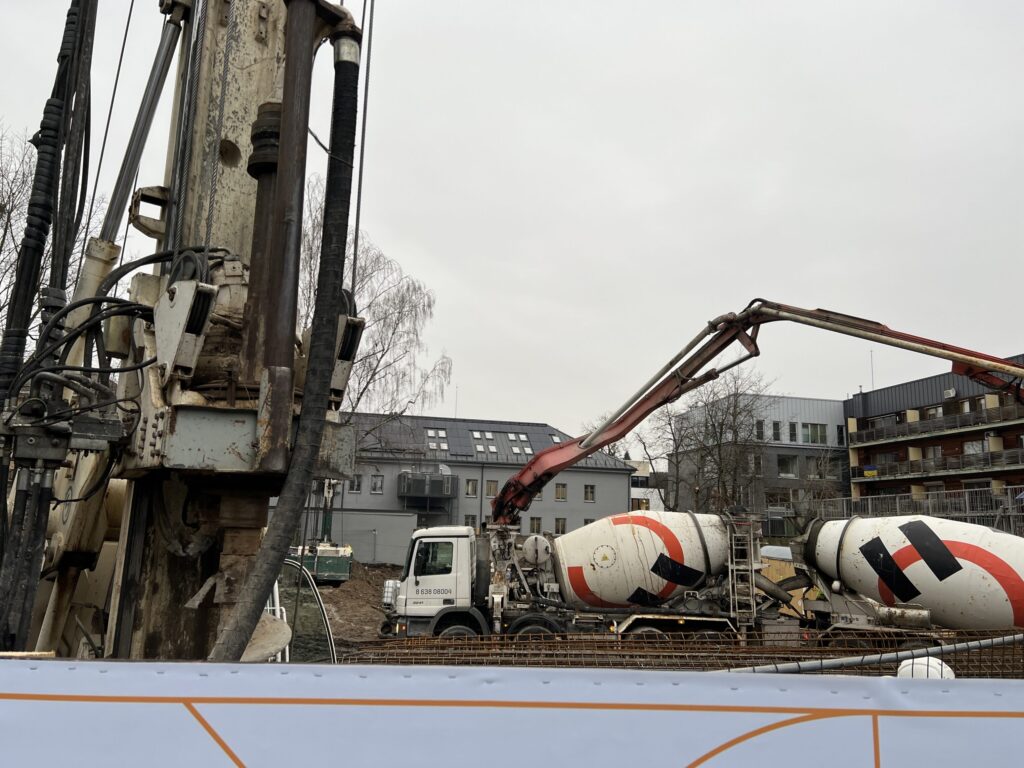 Kanso Sakalų 4 (Sakalų g. 4) - Multi apartment, Office center - construction photos