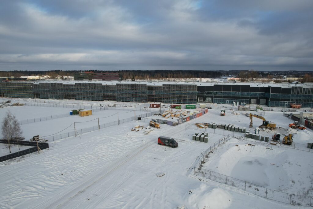 Urban Hub Vilnius (Ožiarūčių g. 3, Avižienių k.) - Stock office / Flex space - construction photos